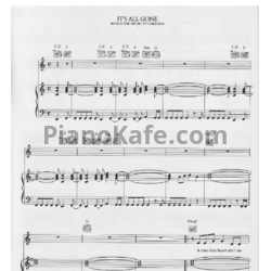 Ноты Chris Rea - It's all gone - предпросмотр