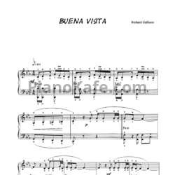Ноты Richard Galliano - Buena vista