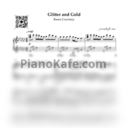 Ноты Barns Courtney - Glitter and gold - предпросмотр