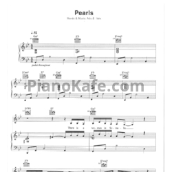 Ноты Sade - Pearls - предпросмотр