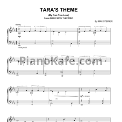 Ноты Max Steiner - Tara's theme (My own true love) - предпросмотр