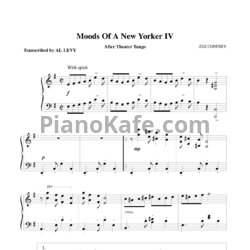 Ноты Zez Confrey - Moods of a New Yorker 4. After theater tango - предпросмотр