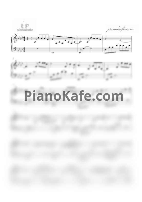 Ноты Неизвестное Произведение №4 - PianoKafe.com