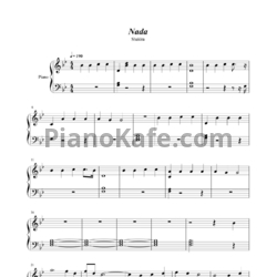 Ноты Shakira - Nada - предпросмотр