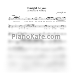Ноты Lee Ritenour & Phil Perry - It might be you (Live)