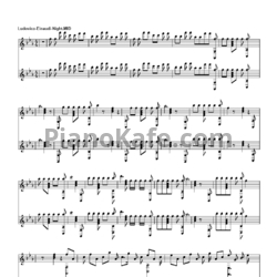 Ноты Ludovico Einaudi - Night - предпросмотр