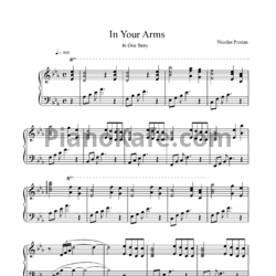 Ноты Nicolas Prodan - In your arms - предпросмотр