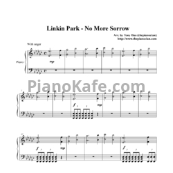 Ноты Linkin Park - No more sorrow - предпросмотр
