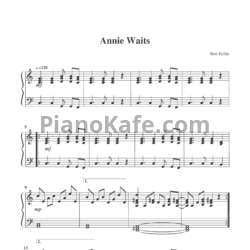 Ноты Ben Folds - Annie waits - предпросмотр
