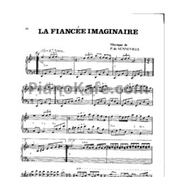 Ноты Paul de Senneville - La fiancee imaginaire - предпросмотр