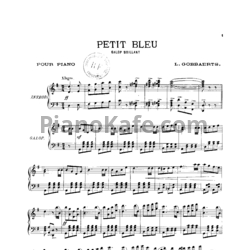 Ноты Л. Гоббартс - Блестящий галоп для фортепиано - предпросмотр