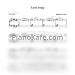 Ноты Michael Jackson - Earth song (SaprinaPiano cover) - предпросмотр