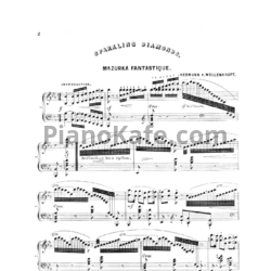 Ноты Герман Волленгаупт - Сверкающий алмазами (Соч. 53) - предпросмотр