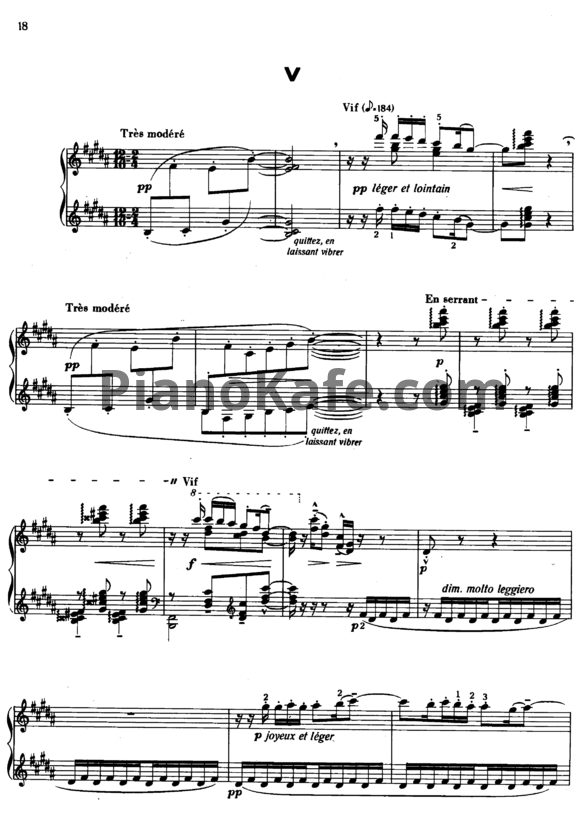 Ноты Claude Debussy - Холмы Анакапри - PianoKafe.com
