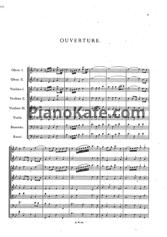 Ноты Георг Гендель - Опера "Оттон, Король Германии" (HWV 15) - PianoKafe.com