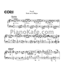 Ноты Генри Пёрселл - Сюита соль-мажор - предпросмотр