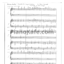 Ноты Edwin F. Kendall - African hunter (для фортепиано в 4 руки) - предпросмотр