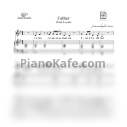 Ноты Demi Lovato - Father - предпросмотр