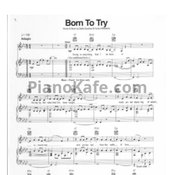 Ноты Delta Goodrem - Born to Try