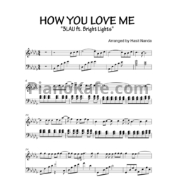 Ноты 3LAU feat. Bright Lights - How you love me