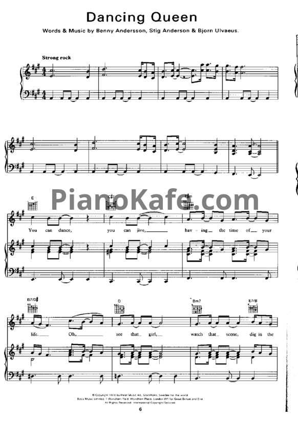 Ноты Abba - Gold greatest hits - PianoKafe.com