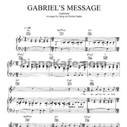 Ноты Sting - If on a winter's night (Книга нот) - предпросмотр