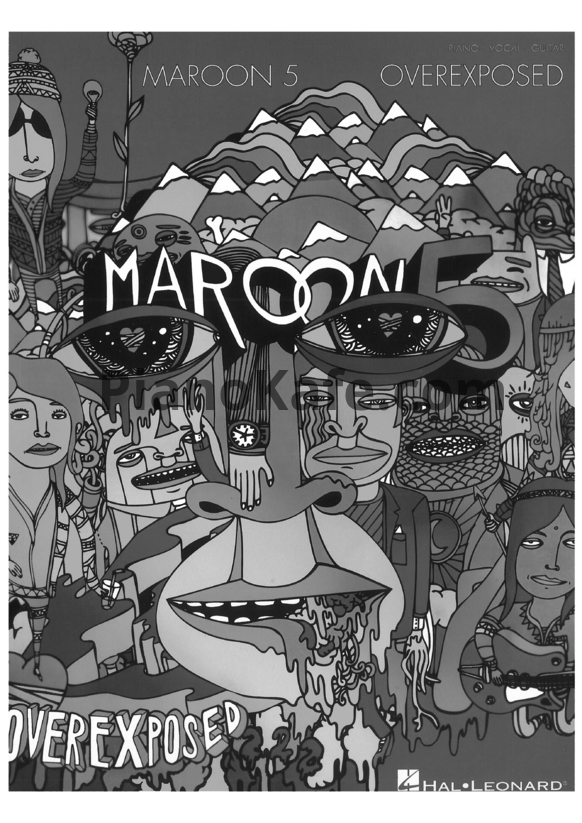 Ноты Maroon 5 - Overexposed (Книга нот) - PianoKafe.com