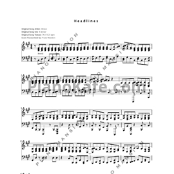 Ноты Drake - Headlines - предпросмотр