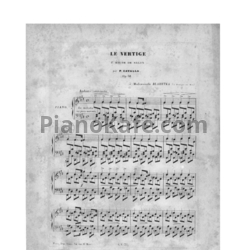 Ноты Peter Cavallo - Le Vertige, Op. 50