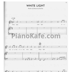 Ноты Gorillaz - White light - предпросмотр