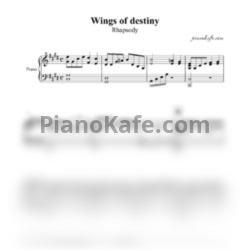 Ноты Rhapsody - Wings of destiny - предпросмотр