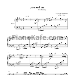 Ноты The Daydream - You and me - предпросмотр