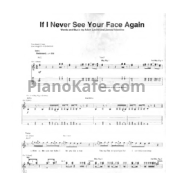 Ноты Maroon 5 - It won't be soon before long (Книга нот) - предпросмотр