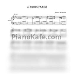 Ноты Denis Stelmakh - Summer child - предпросмотр
