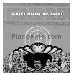 Ноты Jimi Hendrix - Axis bold as love (Книга нот)