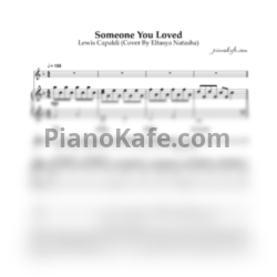 Ноты Lewis Capaldi - Someone you loved (Cover by Eltasya Natasha) - предпросмотр