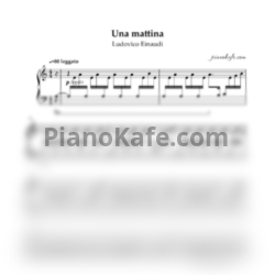 Ноты Ludovico Einaudi - Una mattina