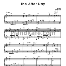 Ноты Yiruma - The after day - предпросмотр