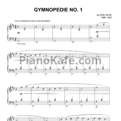 Ноты Erik  Satie - Gymnopedie No. 1