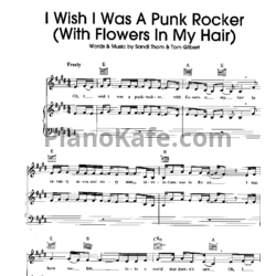 Ноты Sandi Thom - I wish I was a punk rocker