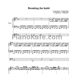 Ноты Linkin Park - Breaking the habit - предпросмотр