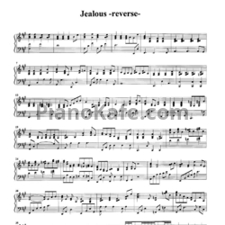 Ноты Dir en grey - Jealous