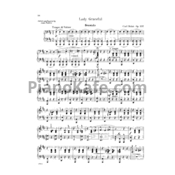 Ноты Carl Bohm - Lady Graceful. Waltz (Op. 207)
