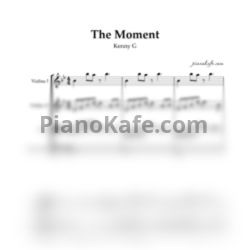 Ноты Kenny G - The Moment (Партитура для струнного квартета) - предпросмотр