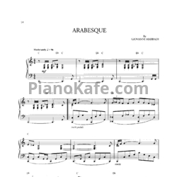 Ноты Giovanni Marradi - Arabesque - предпросмотр