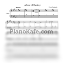 Ноты Denis Stelmakh - Afraid of destiny - предпросмотр