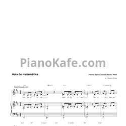 Ноты Antonio Carlos Jobim & Marino Pinto - Aula de matemática - предпросмотр