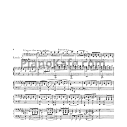 Ноты Карл Черни - Блестящий экспромт, Op. 116 - предпросмотр