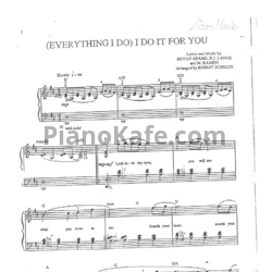 Ноты Bryan Adams - (Everything I do) I'd it for you (Arr. by Robert Schultz) - предпросмотр