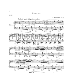 Ноты Альберт Лешгорн - Романс (Соч. 16) - предпросмотр